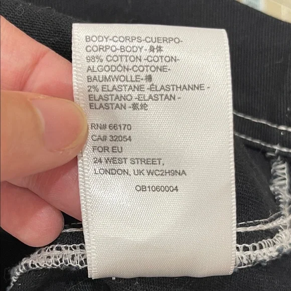 Urban Outfitters Contrast Stitch Button-Down Overshirt White Stitching - Picture 9 of 9